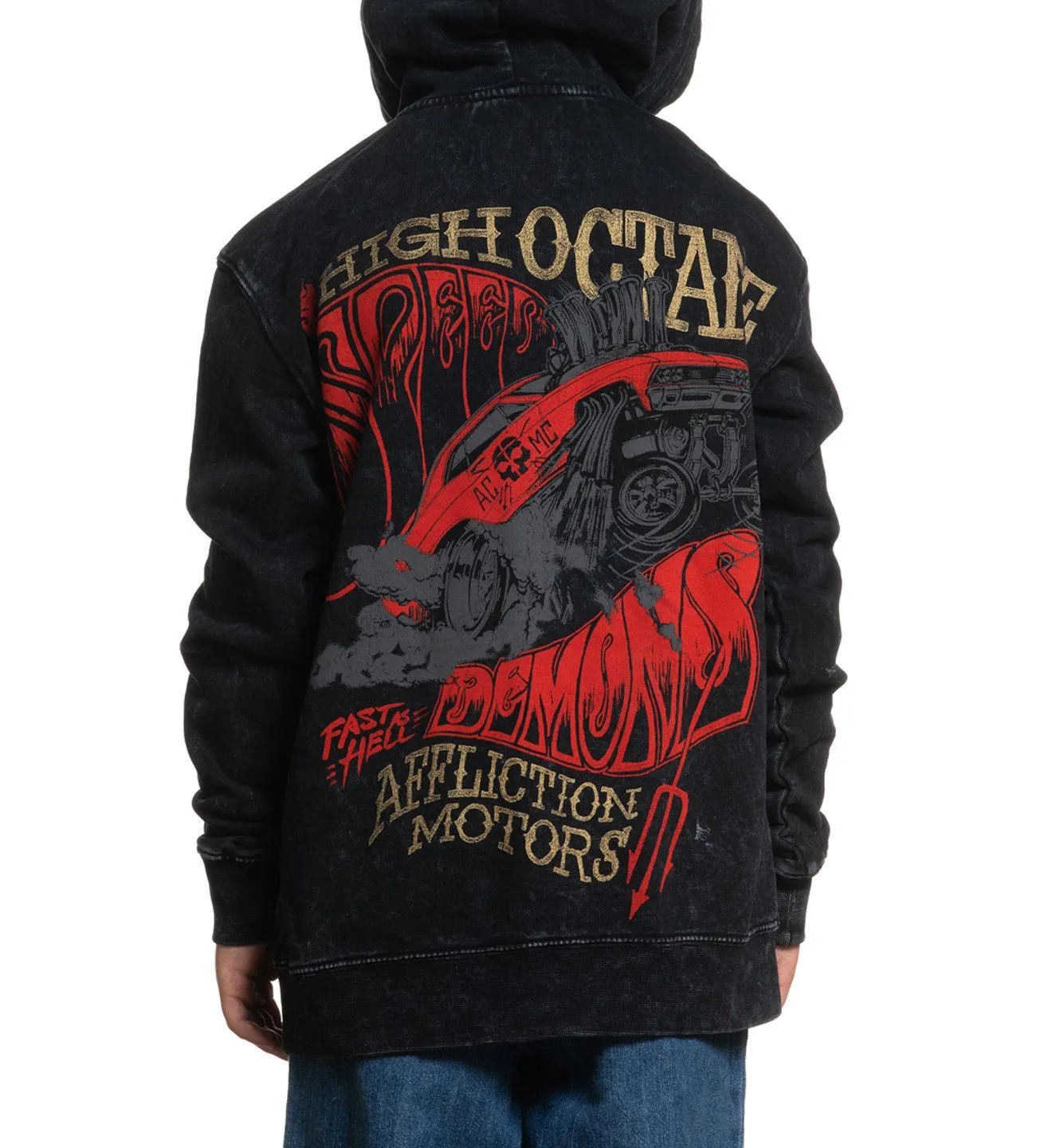 Speed Demons Zip Hood-Youth sold by Affliction product image thumbnail 2