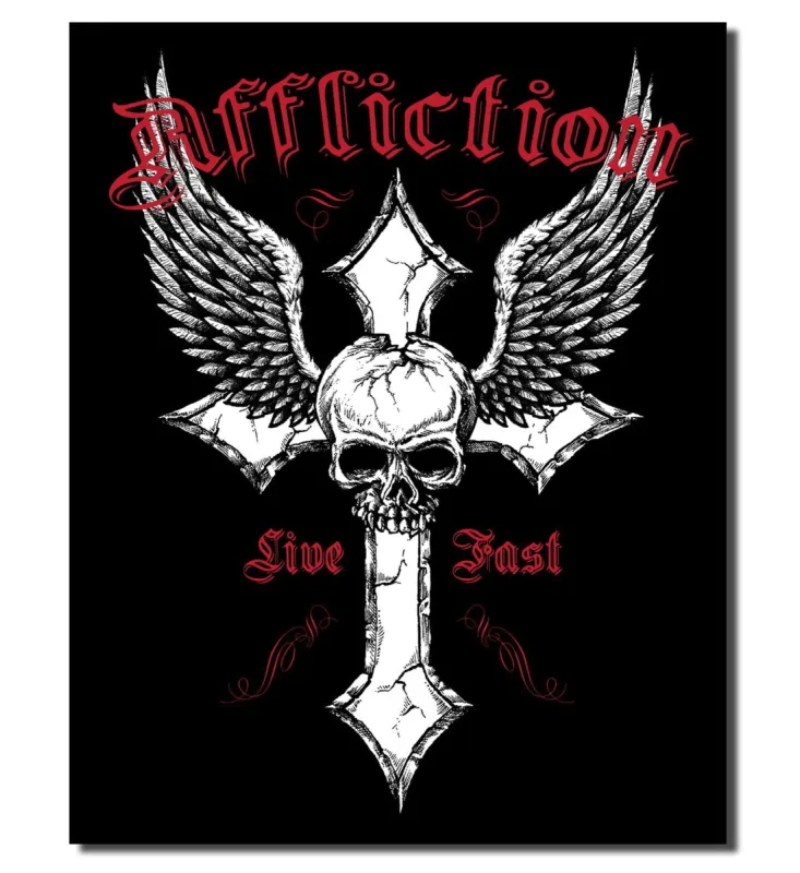Live Fast 14x17 sold by Affliction