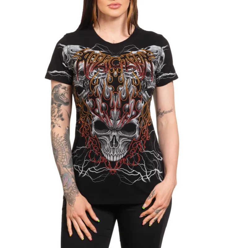 Cosmic Inferno Tee sold by Affliction