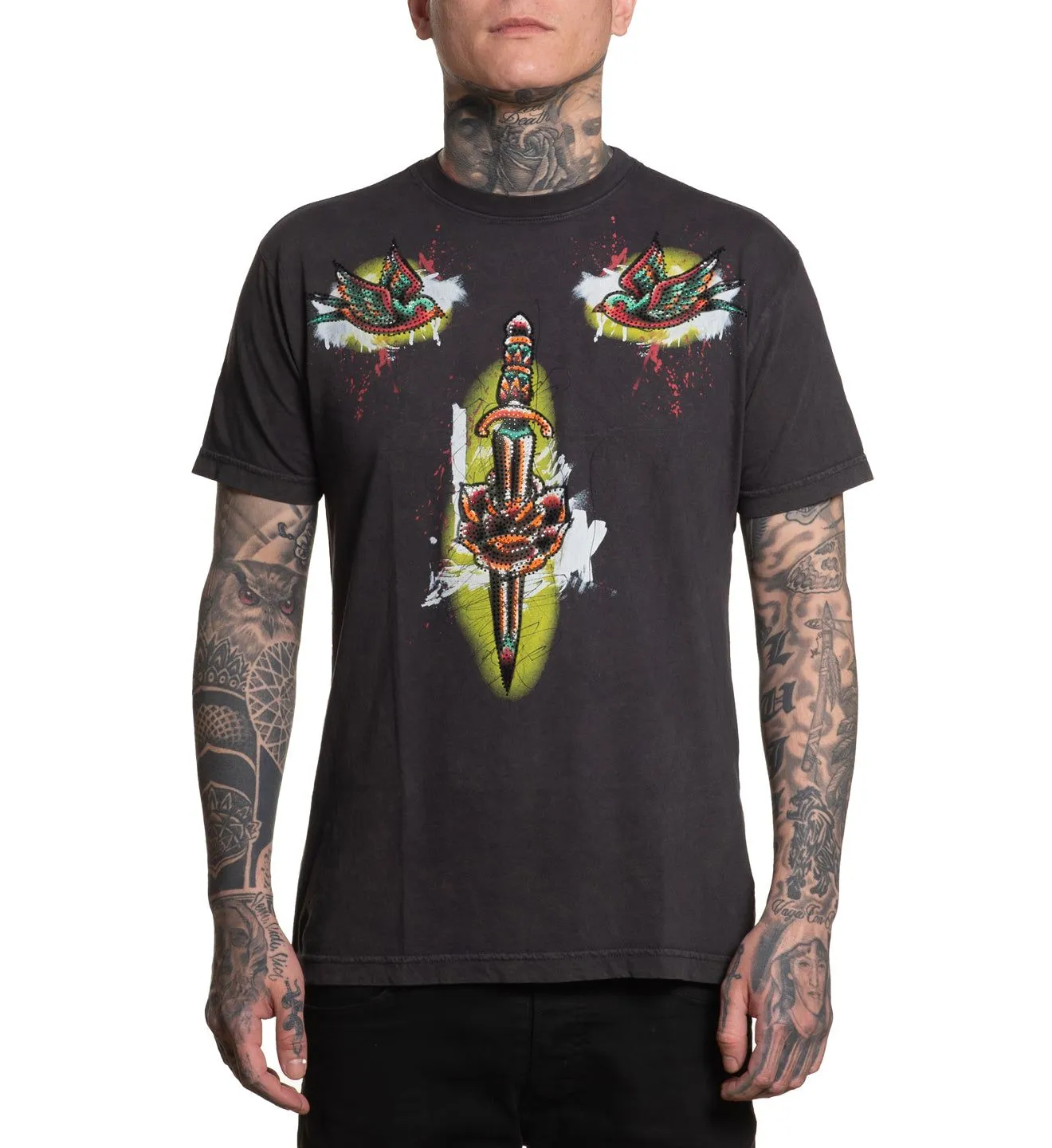 Dark Fear Tee sold by Affliction