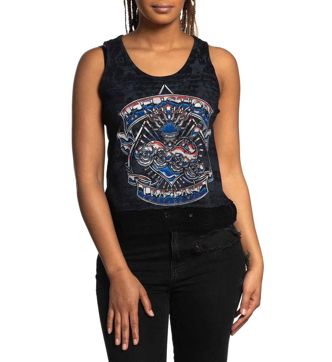 Chromium Heart Tank sold by Affliction