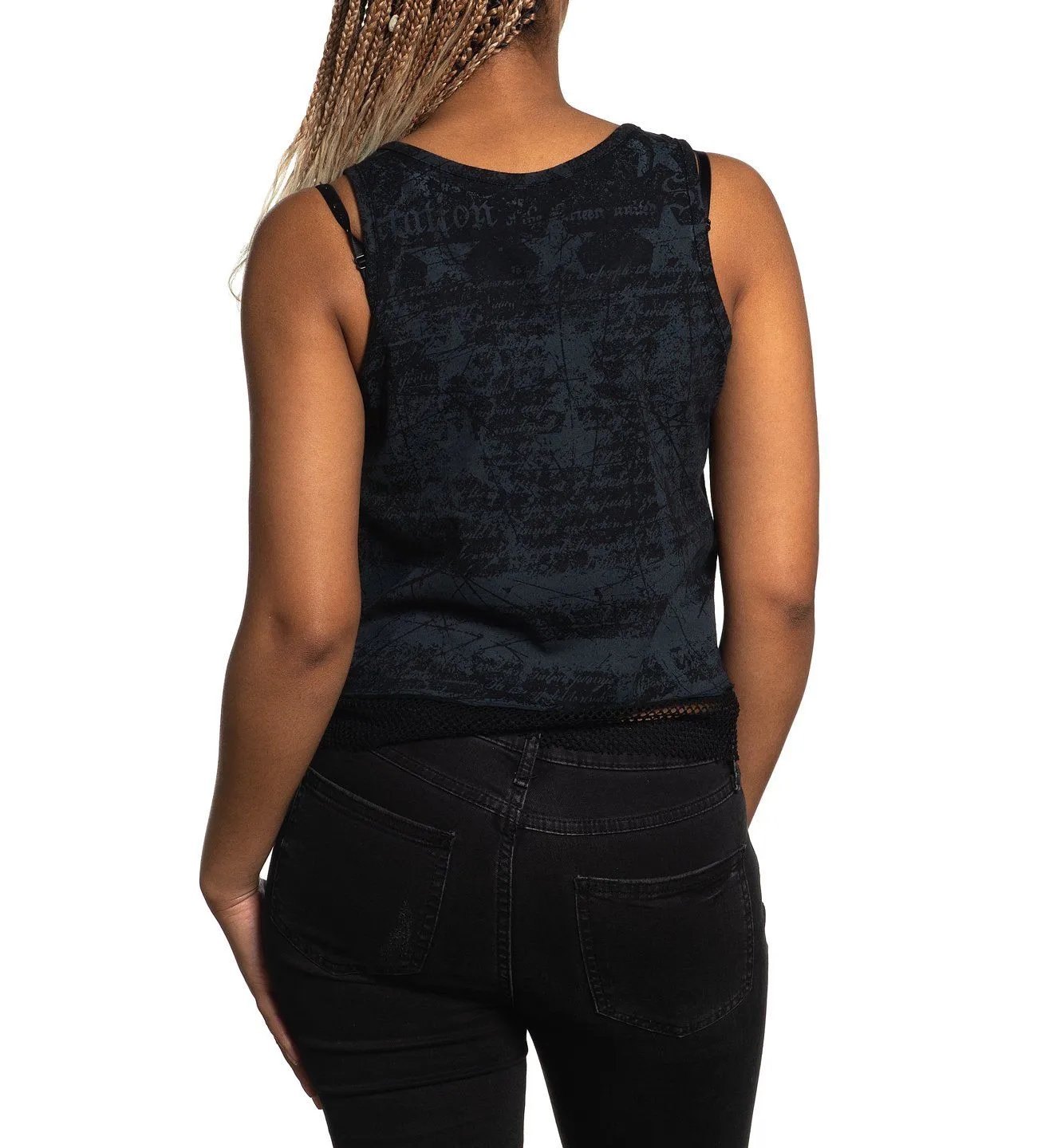 Chromium Heart Tank sold by Affliction product image thumbnail 2