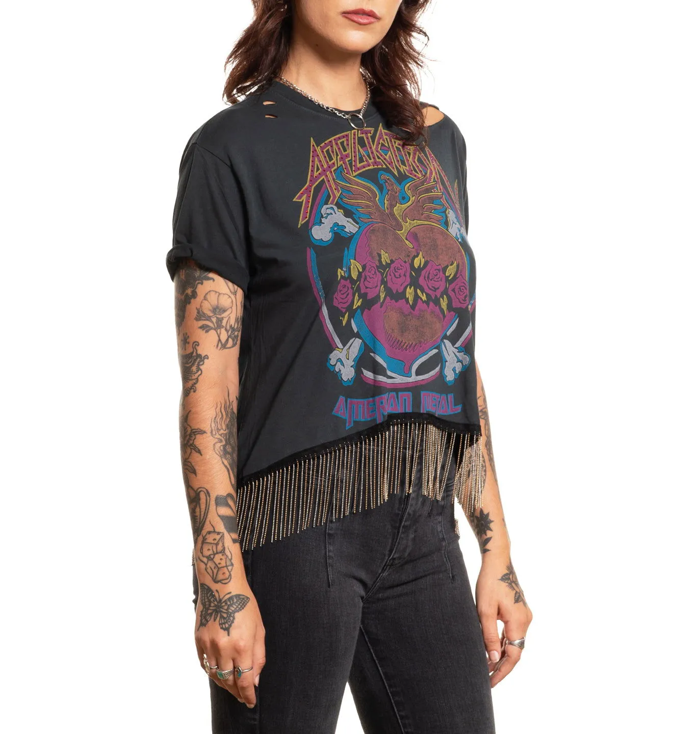Phoenix Tee sold by Affliction product image thumbnail 3