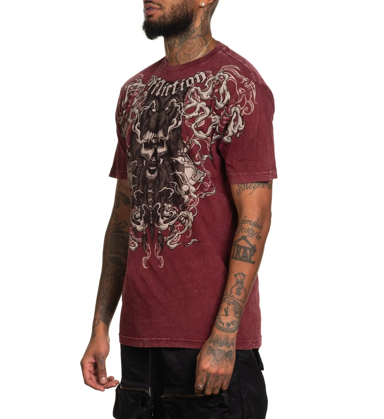 Jomsborg Tee sold by Affliction product image thumbnail 4
