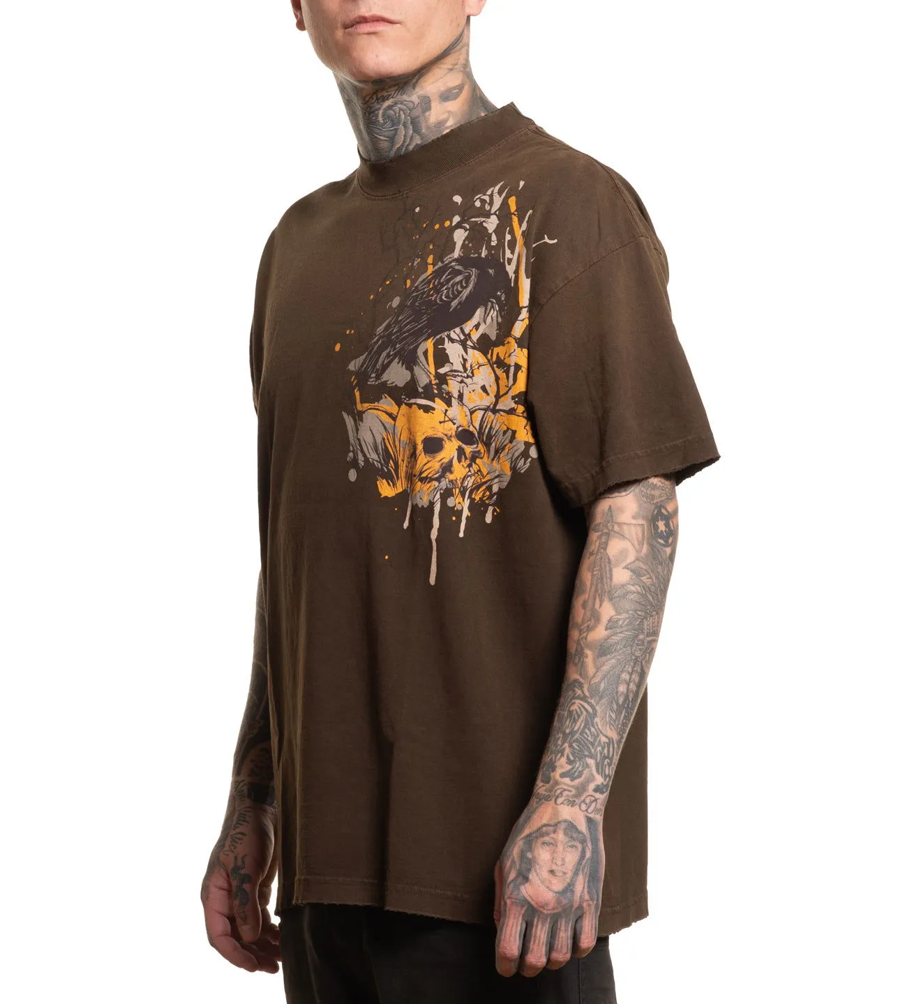 Crow Tee sold by Affliction product image thumbnail 5