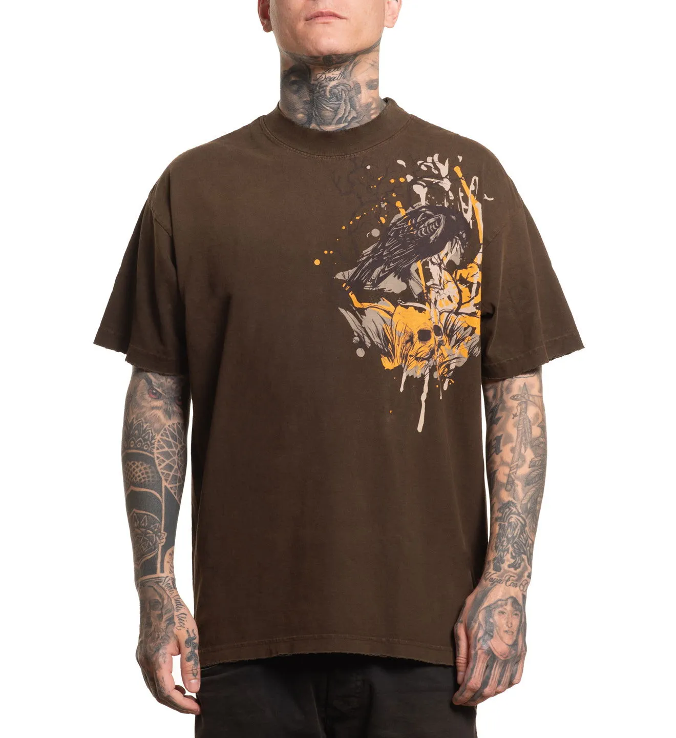 Crow Tee sold by Affliction