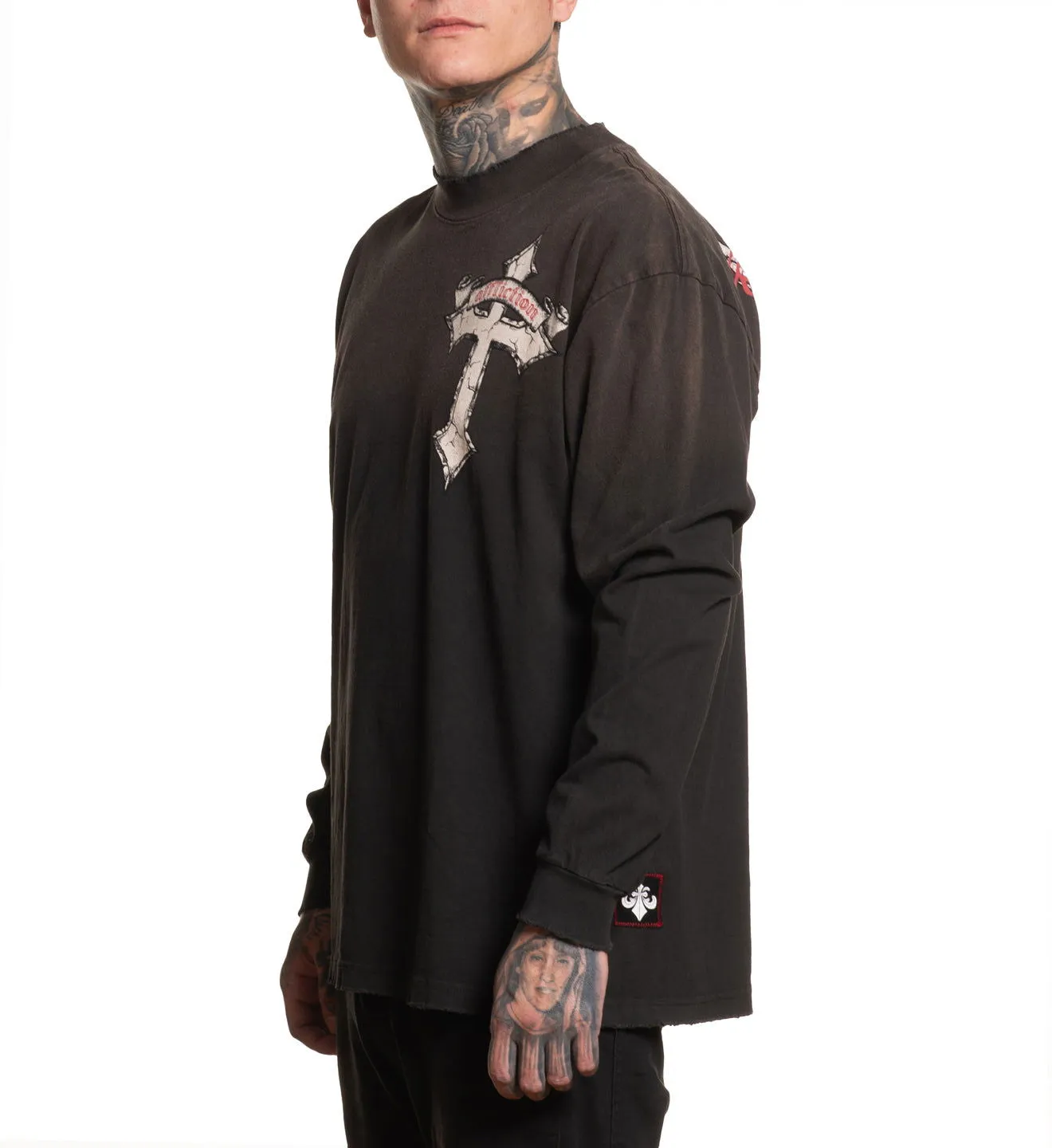 Live Fast LS Tee sold by Affliction product image thumbnail 3