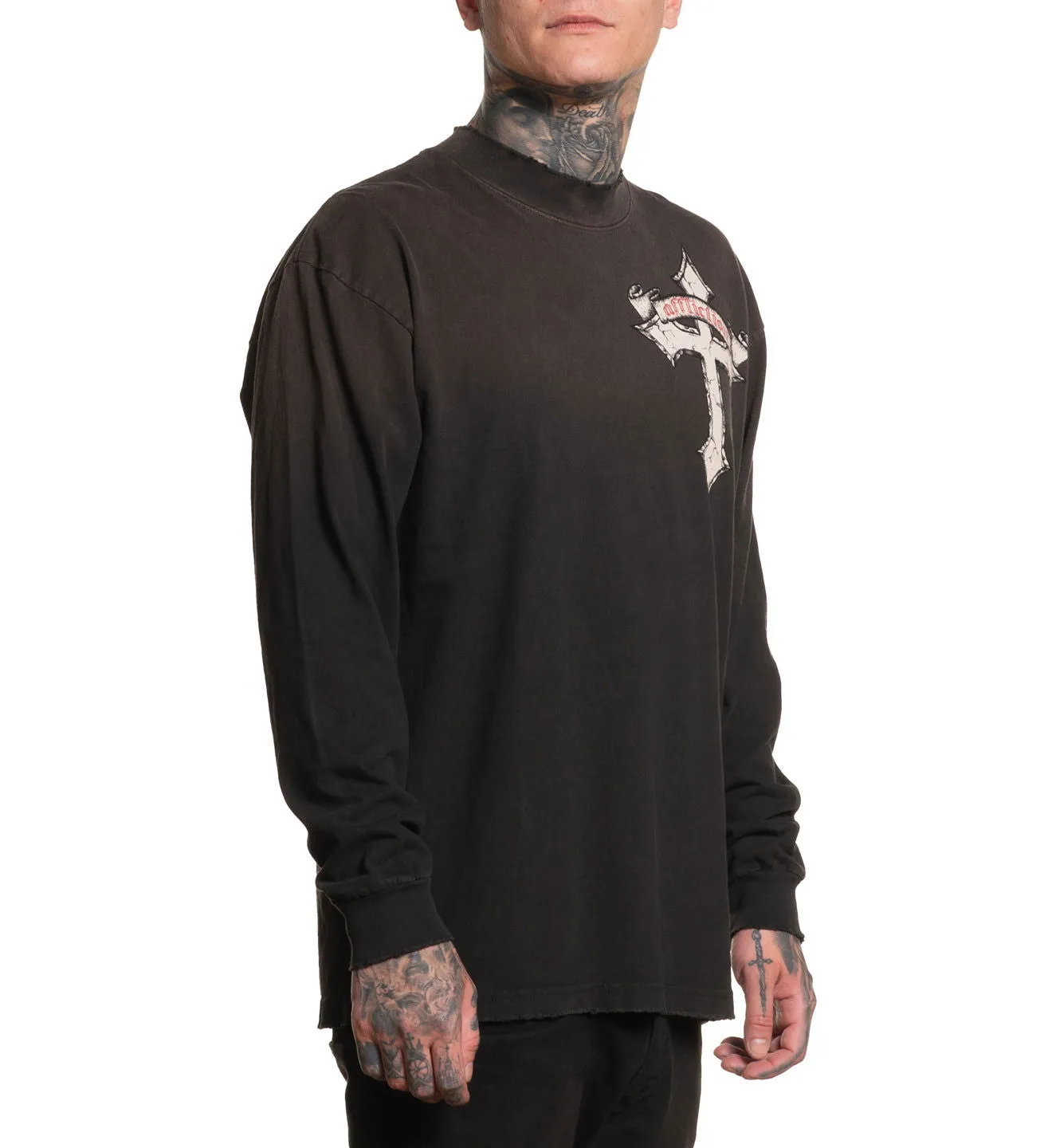 Live Fast LS Tee sold by Affliction product image thumbnail 4