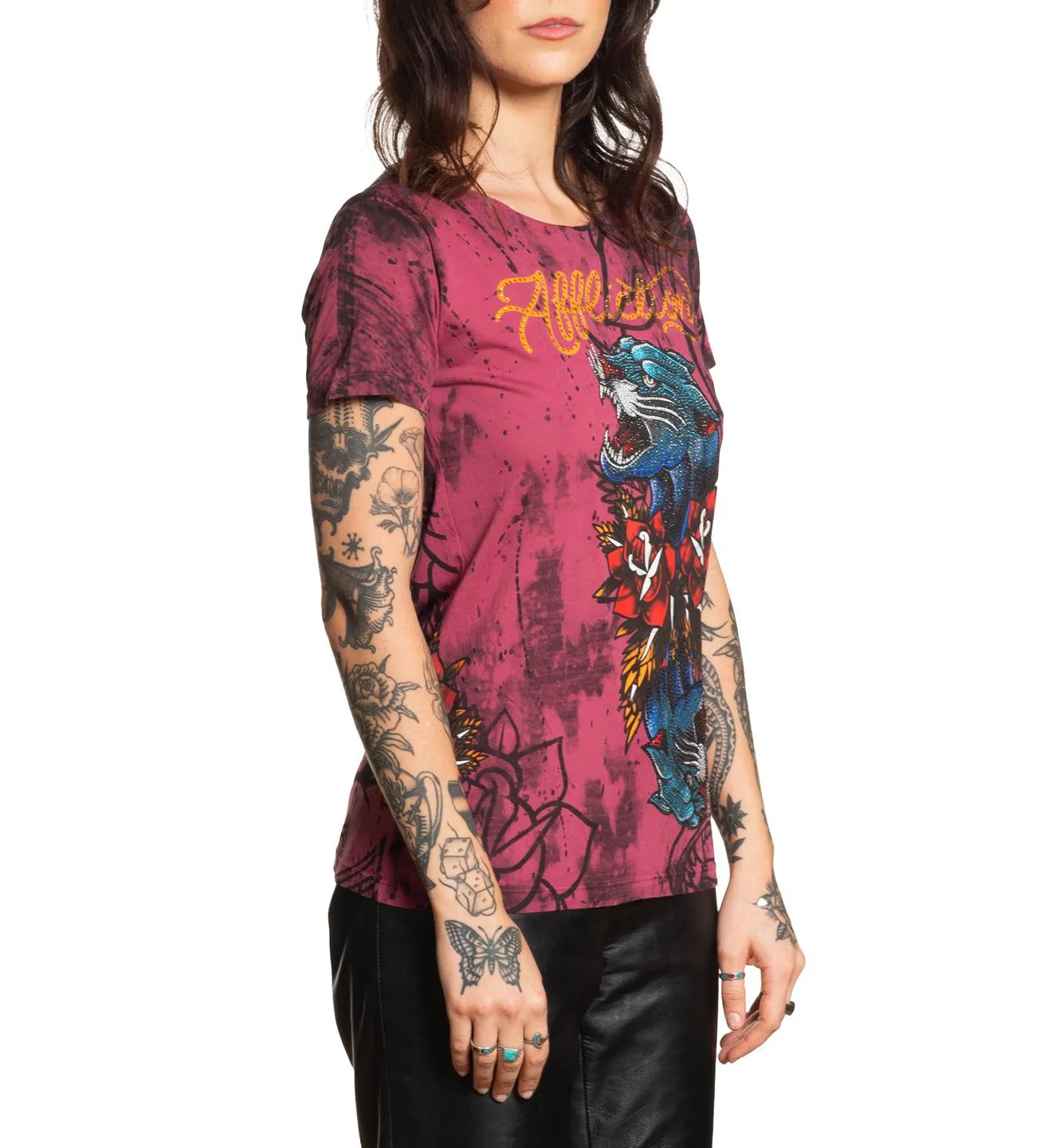 Dottie Rose Tee sold by Affliction product image thumbnail 3