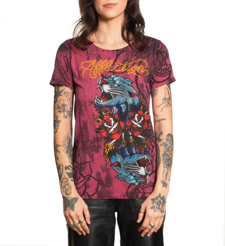 Dottie Rose Tee sold by Affliction