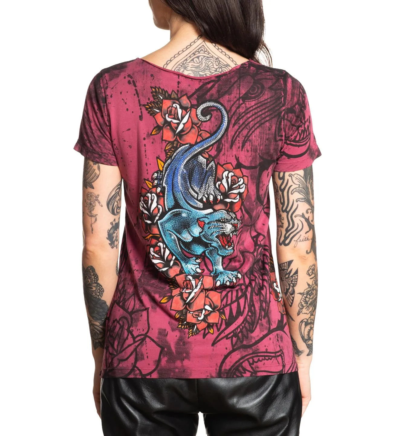 Dottie Rose Tee sold by Affliction product image thumbnail 2