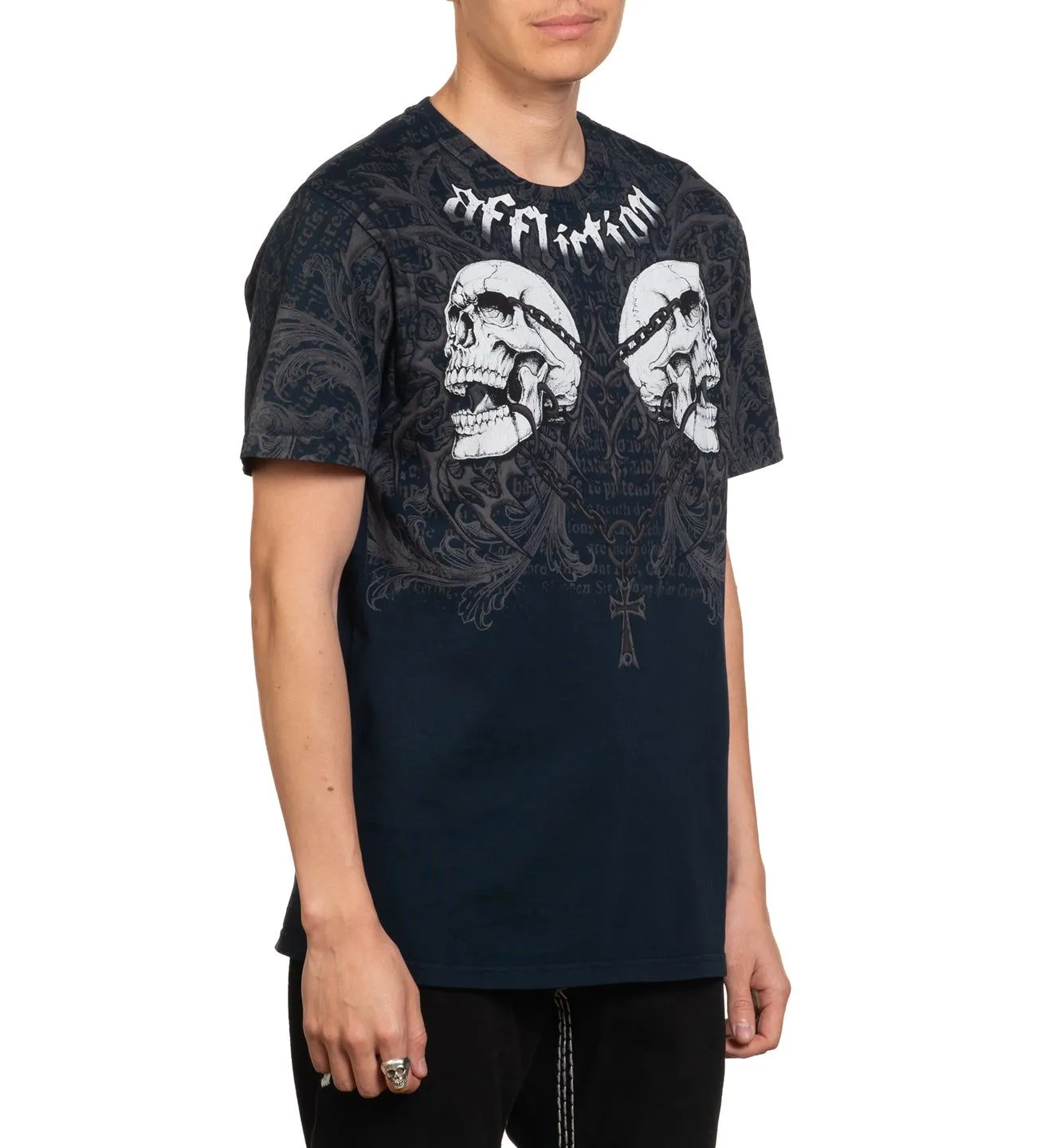 Collapse Tee sold by Affliction product image thumbnail 4