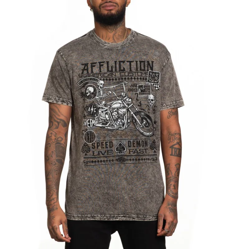 Speed Demon Tee sold by Affliction