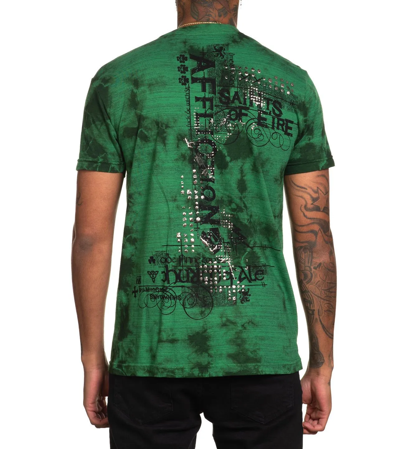 Saints Of Eire Tee sold by Affliction product image thumbnail 2