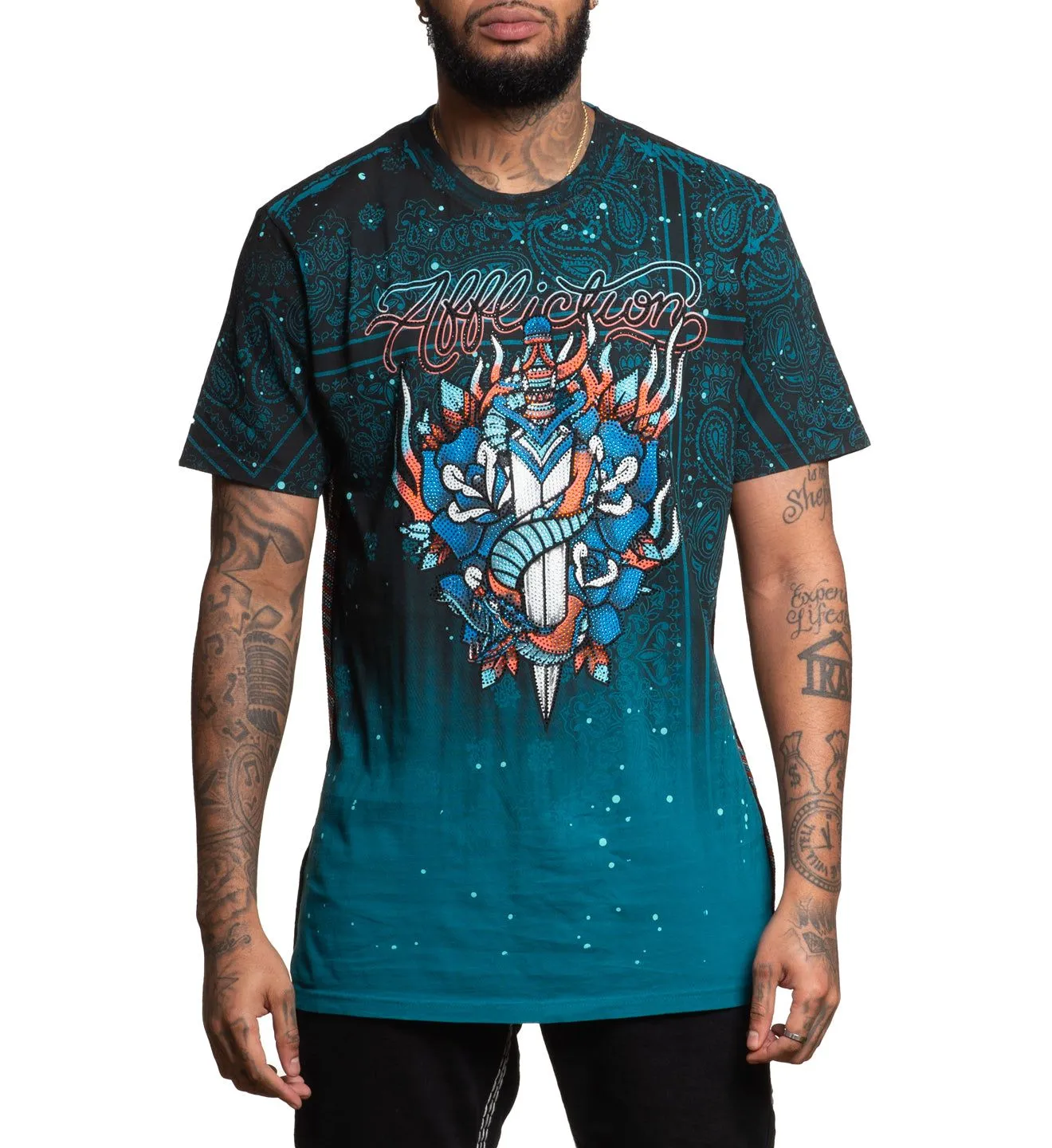 Poison Revenge Tee sold by Affliction