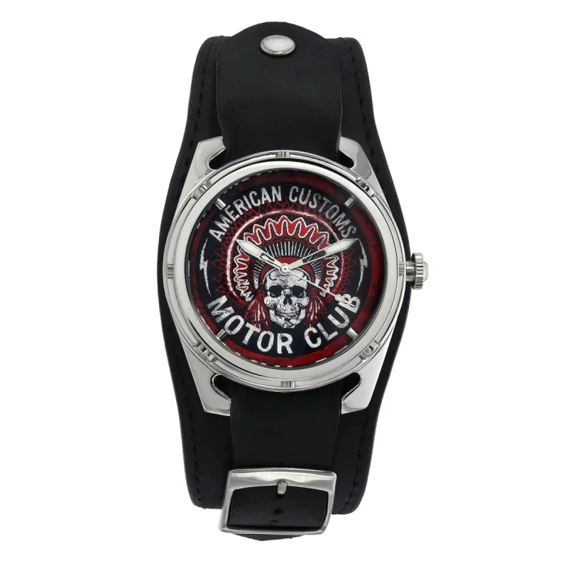 Indian Skull Watch sold by Affliction
