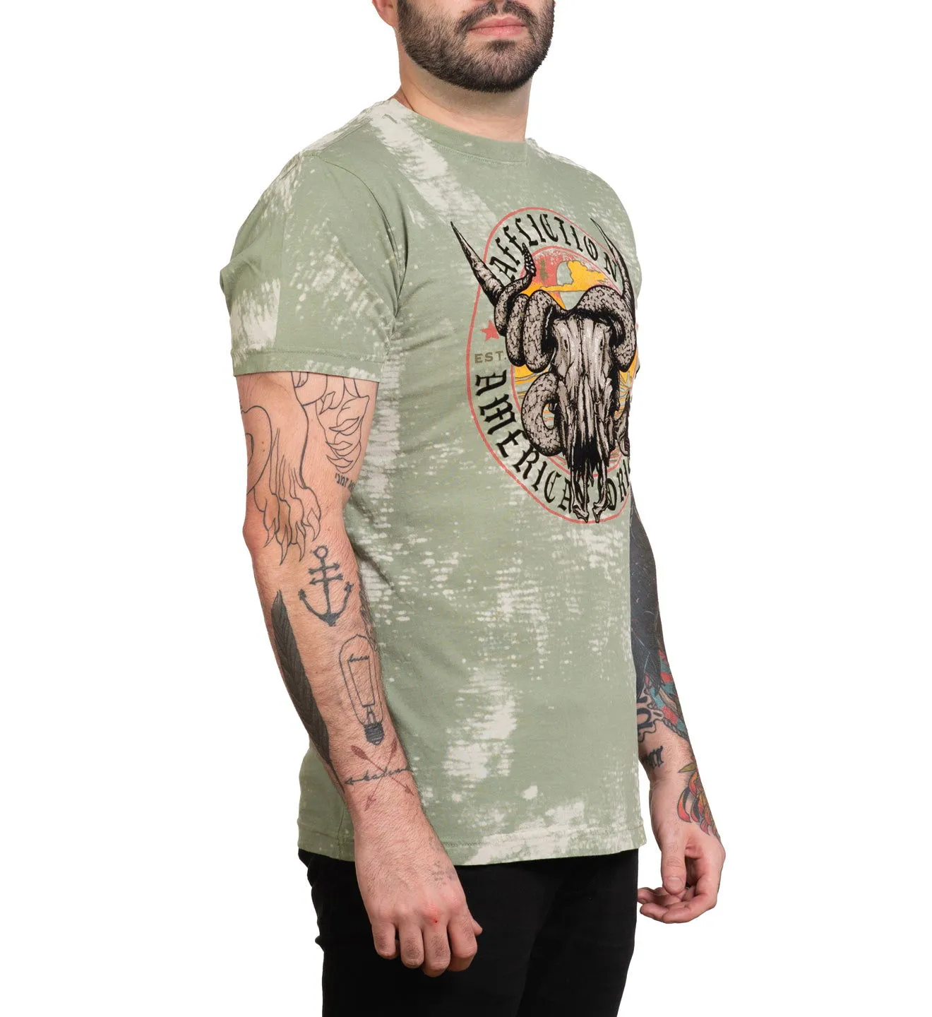 Dry Bones Tee sold by Affliction product image thumbnail 3