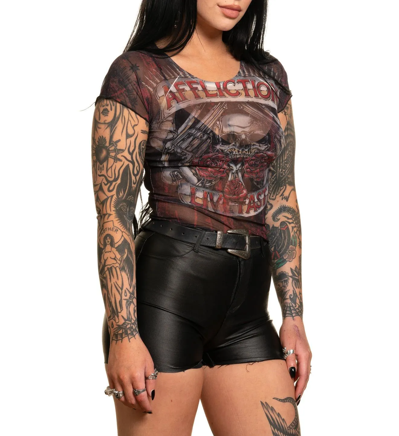 Hollow Point Tee sold by Affliction product image thumbnail 4