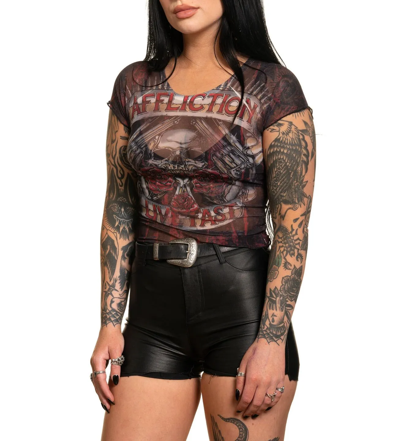 Hollow Point Tee sold by Affliction product image thumbnail 3