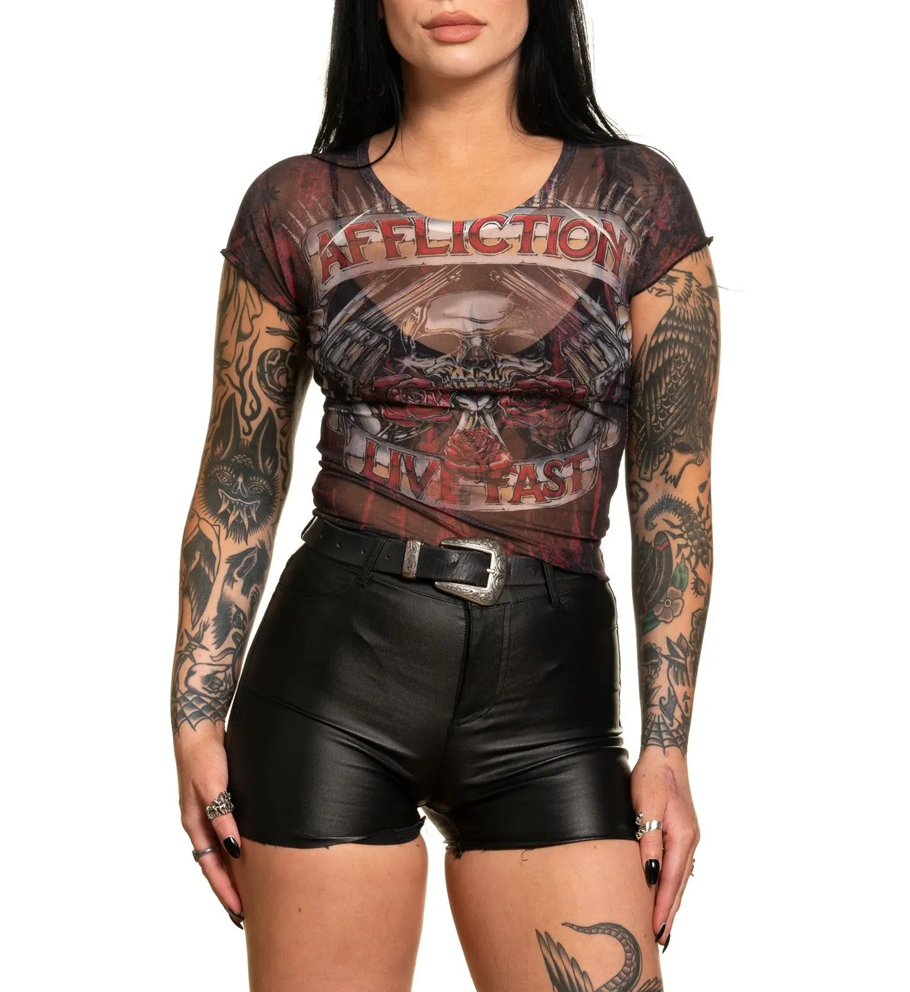 Hollow Point Tee sold by Affliction