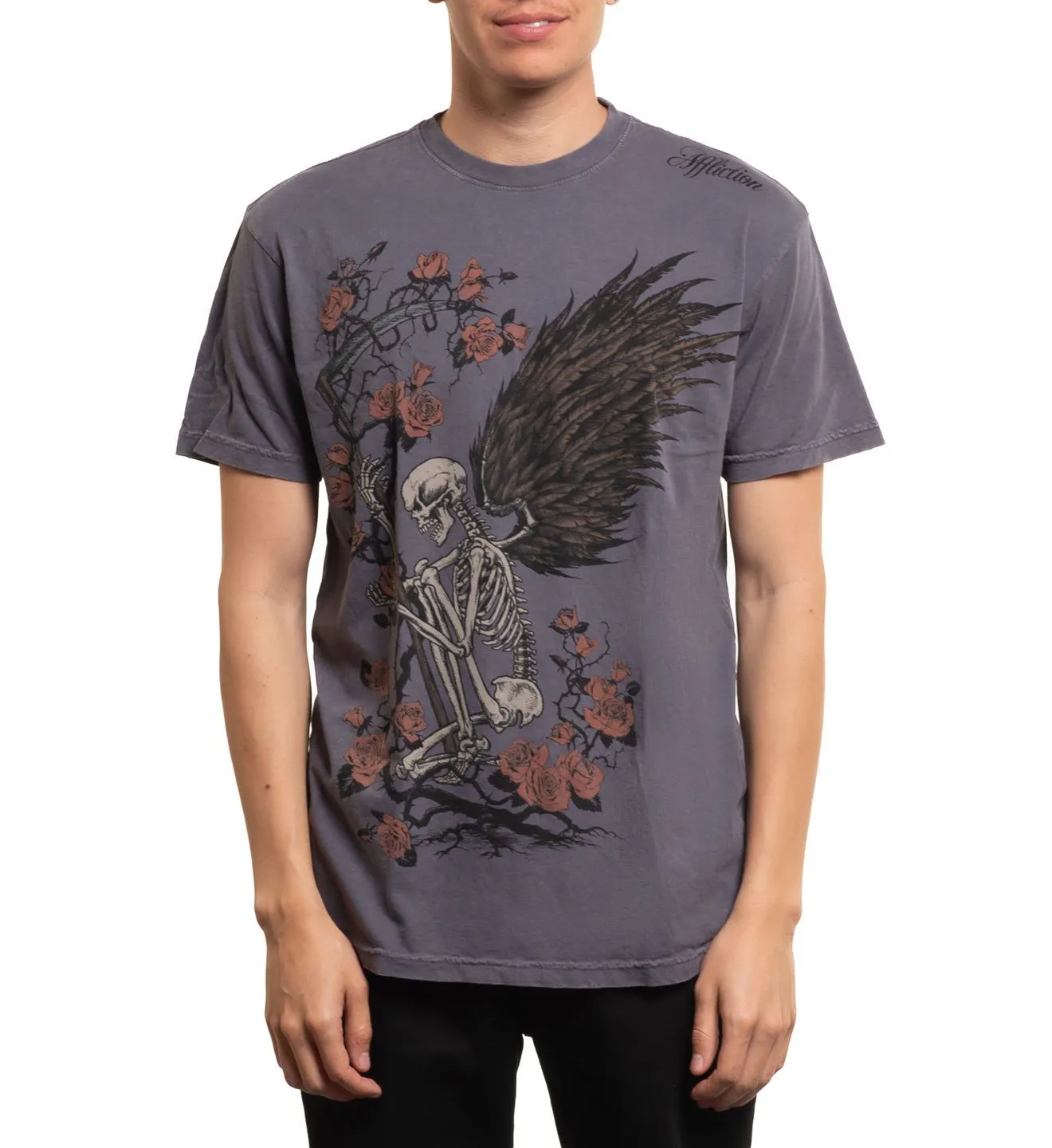 Winged Reaper Tee sold by Affliction