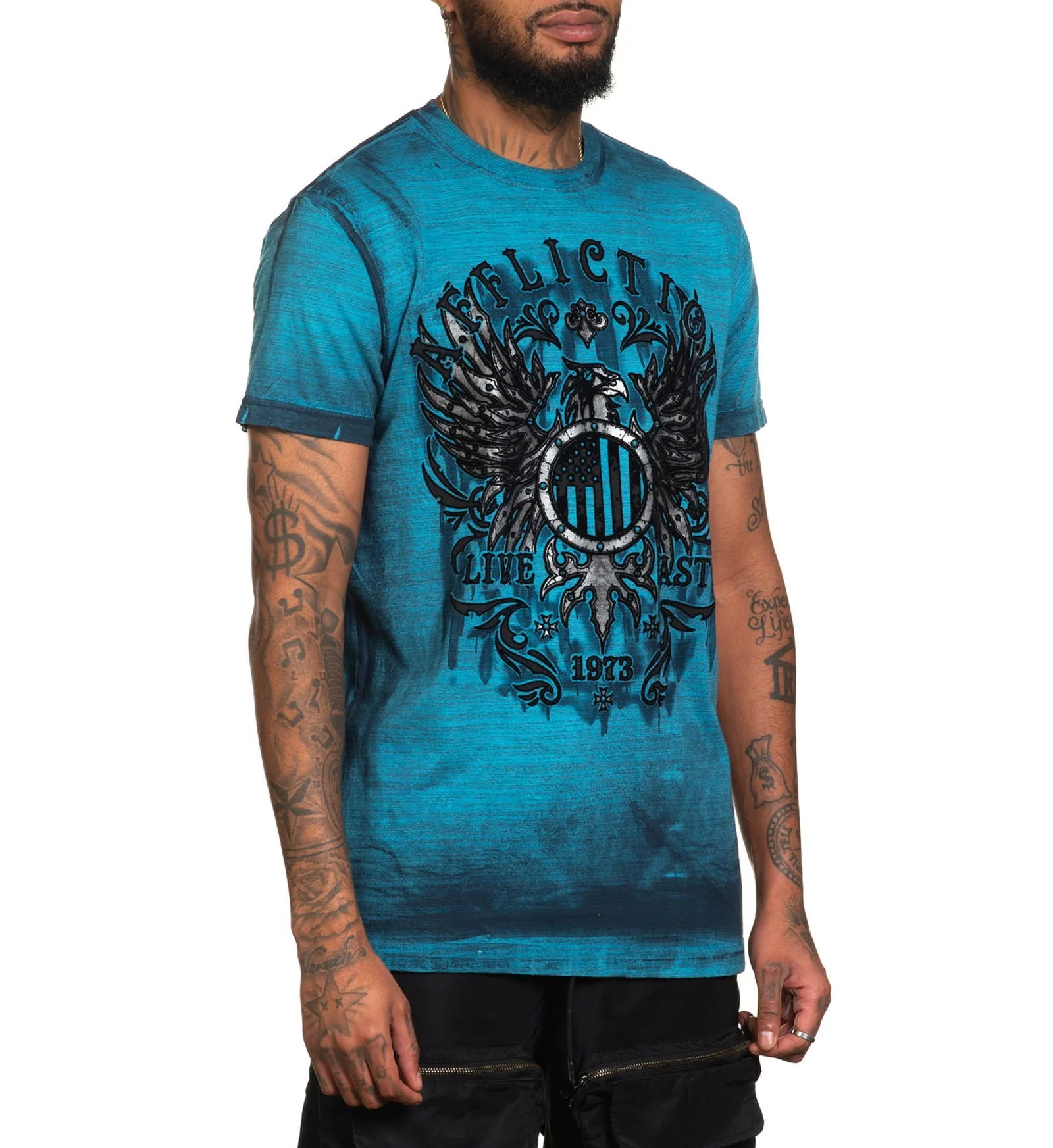 Phantom Flight Tee sold by Affliction product image thumbnail 3