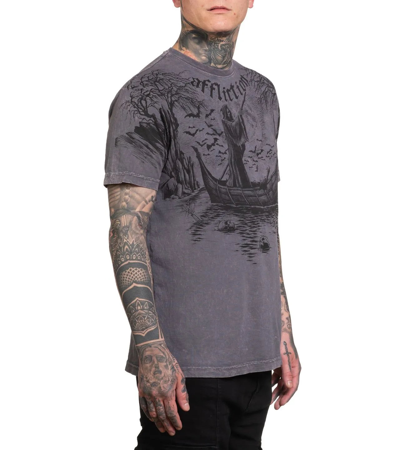 River Styx Tee sold by Affliction product image thumbnail 4