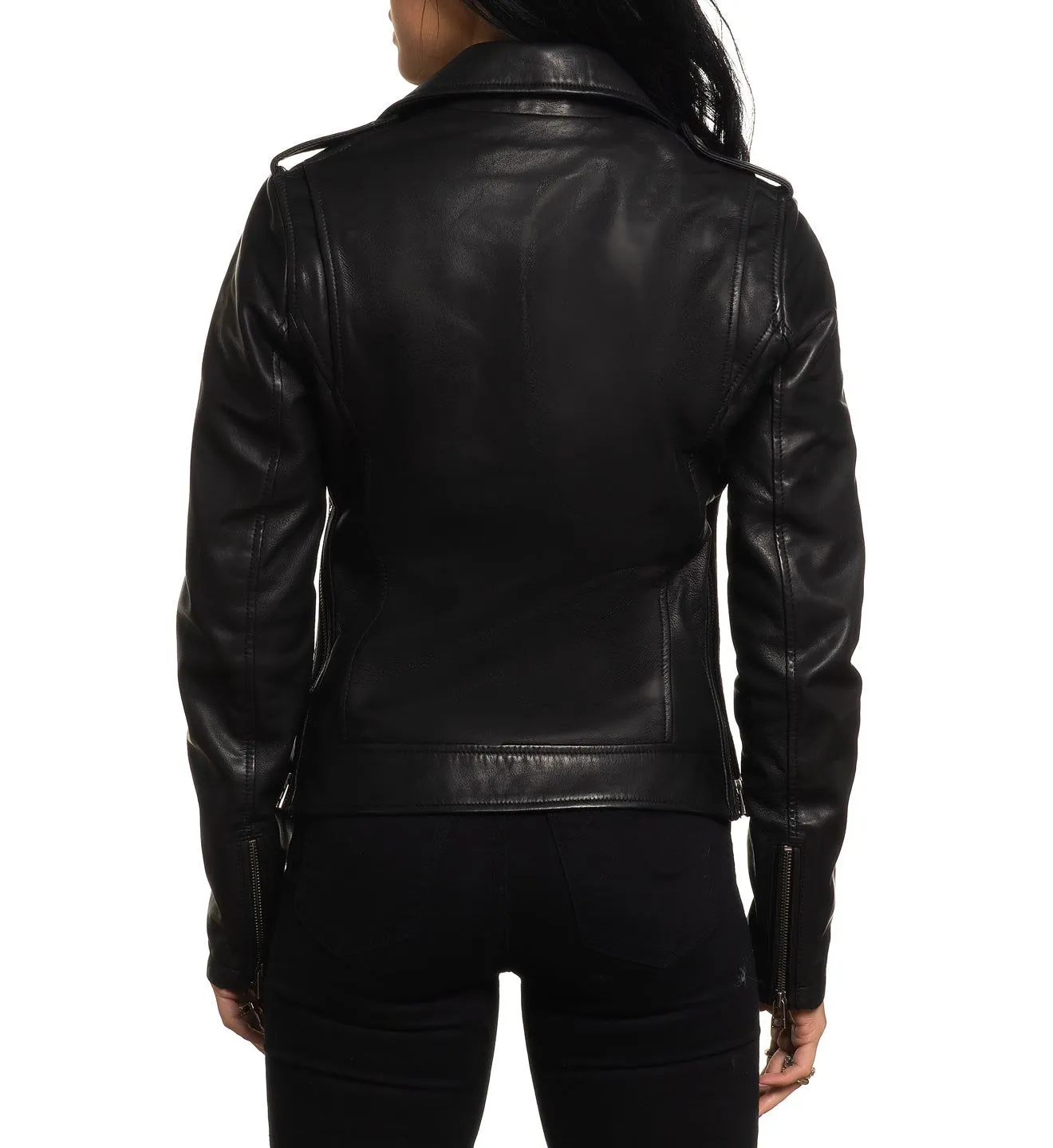 Rebel Rebel Moto Leather Jacket sold by Affliction product image thumbnail 2