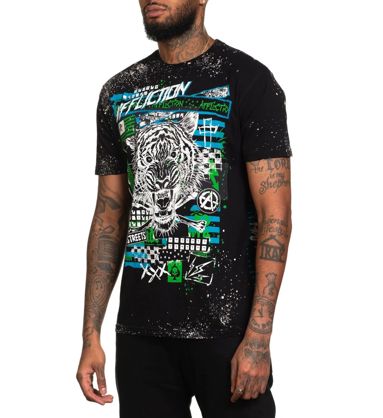 Concrete Jungle Tee sold by Affliction product image thumbnail 4
