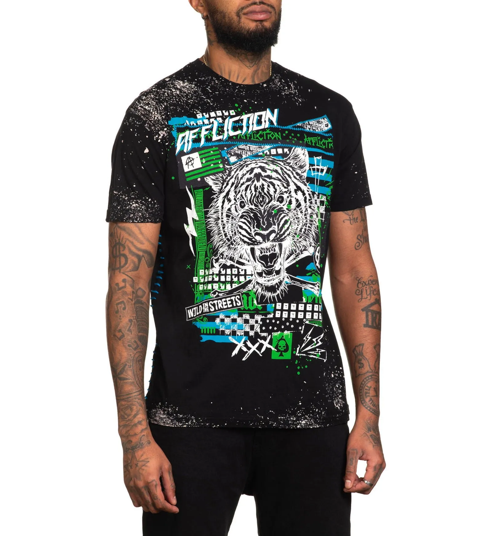 Concrete Jungle Tee sold by Affliction product image thumbnail 3