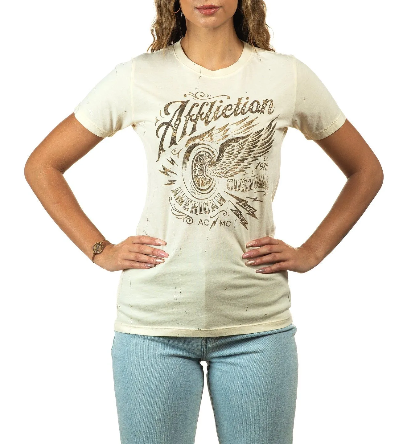 Ac Wheel Wing sold by Affliction