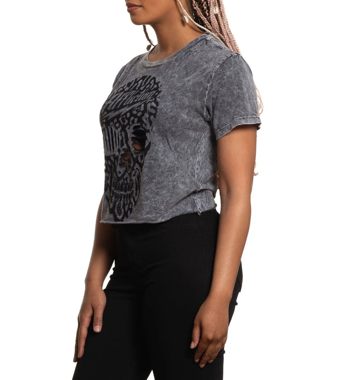 Rock N Skull Tee sold by Affliction product image thumbnail 4