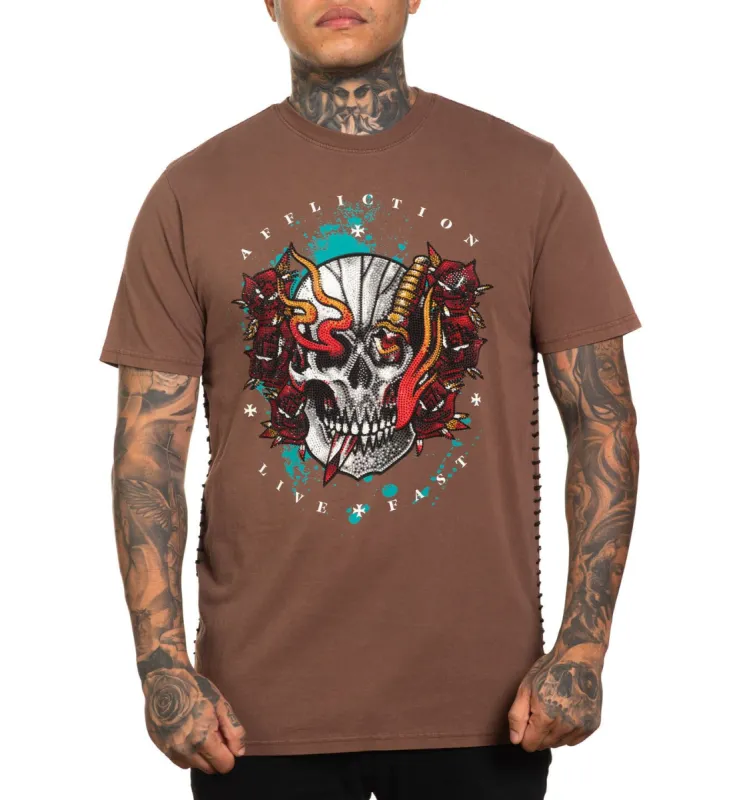Alley Wreck Tee sold by Affliction