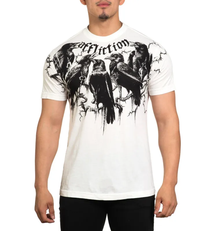 Crows Tee sold by Affliction