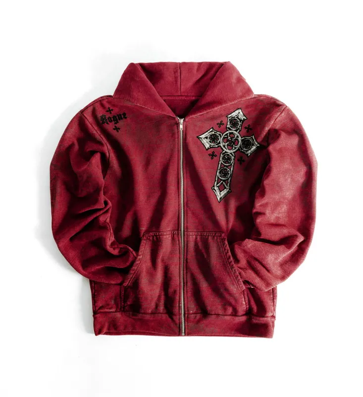 Rogue Crossed Zip-Up Hoodie sold by Affliction