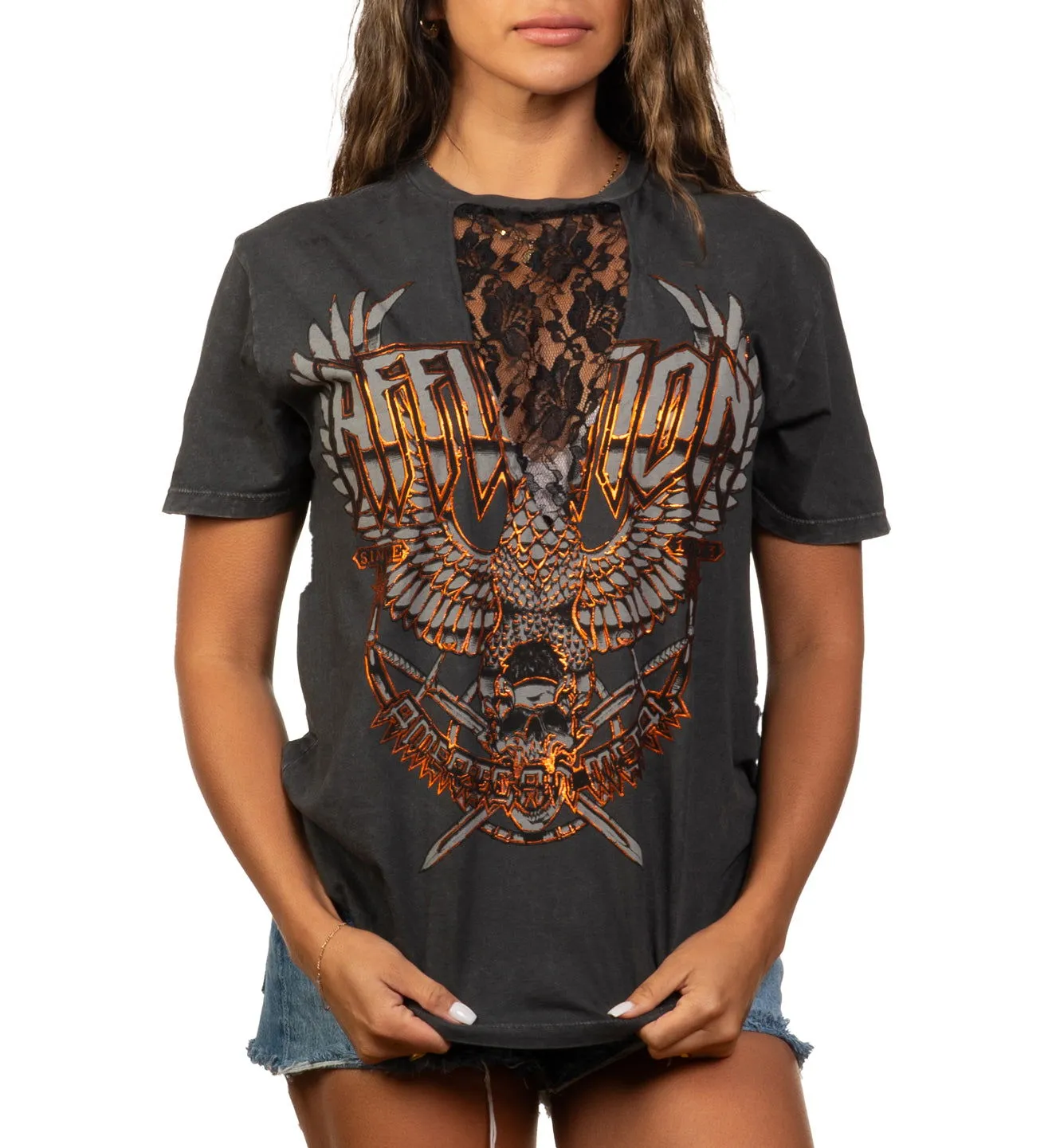 Tour Storm Tee sold by Affliction
