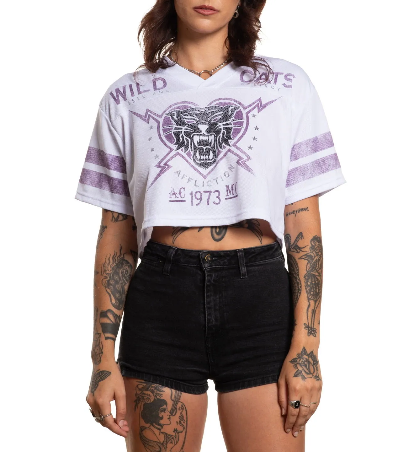 Wildcats Cropped Jersey sold by Affliction