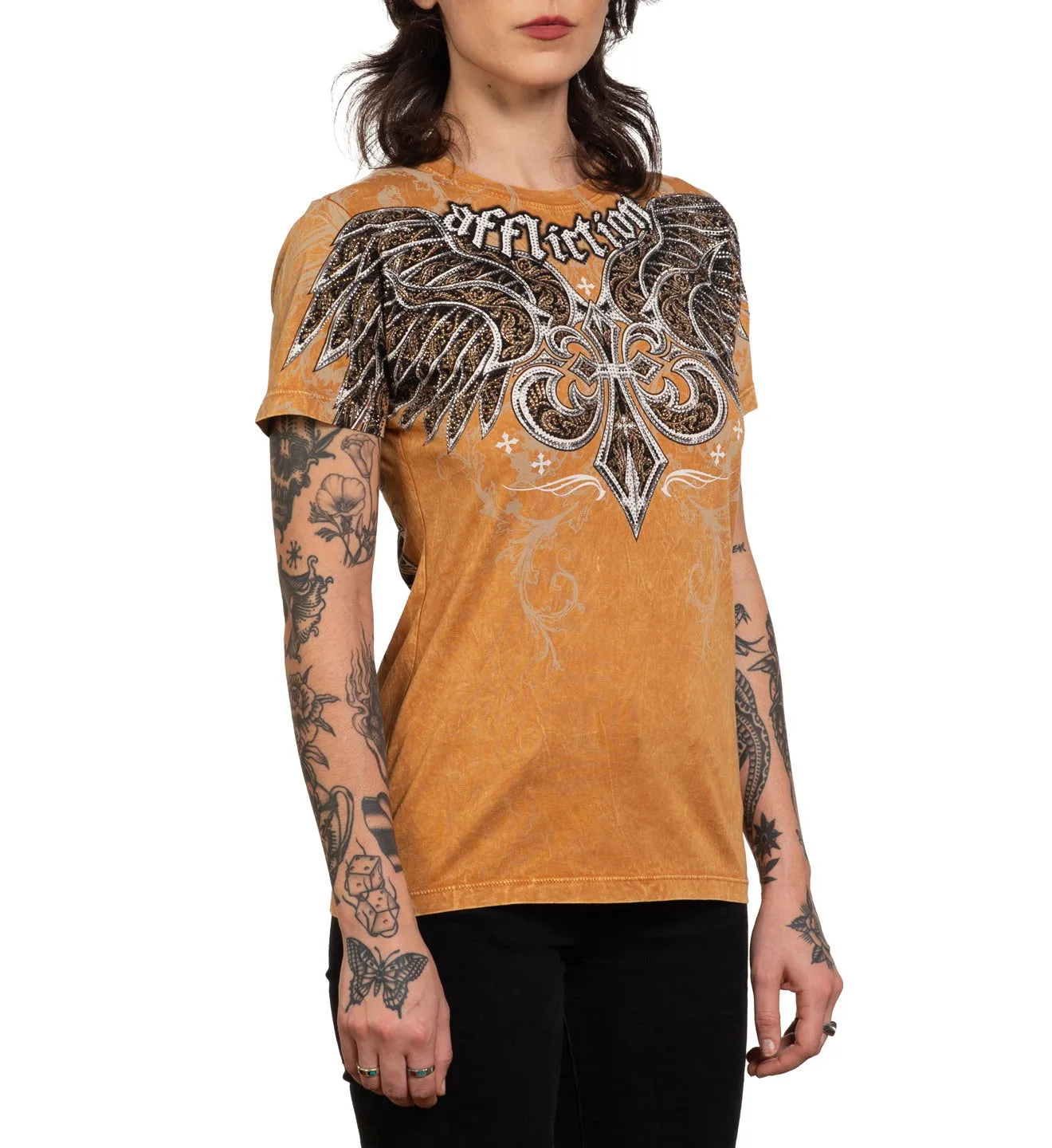 Chrome Tee sold by Affliction product image thumbnail 3