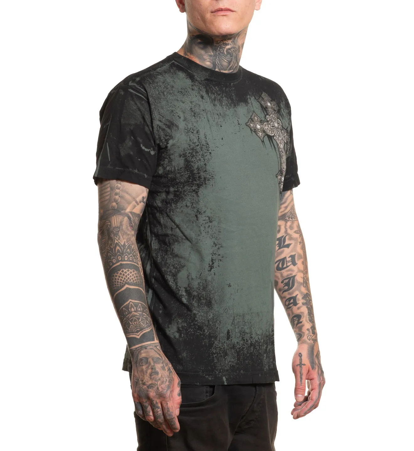 Solace Tee sold by Affliction product image thumbnail 3