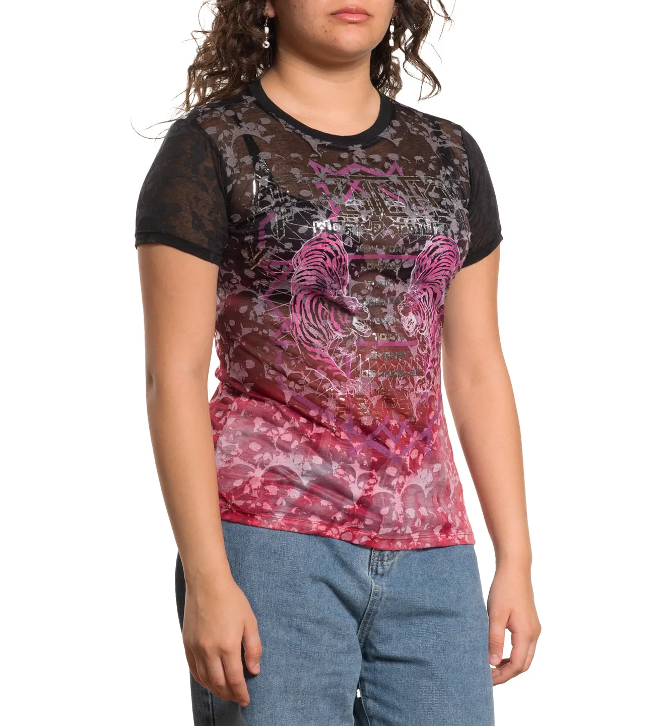 Ac Tiger Tee sold by Affliction product image thumbnail 4
