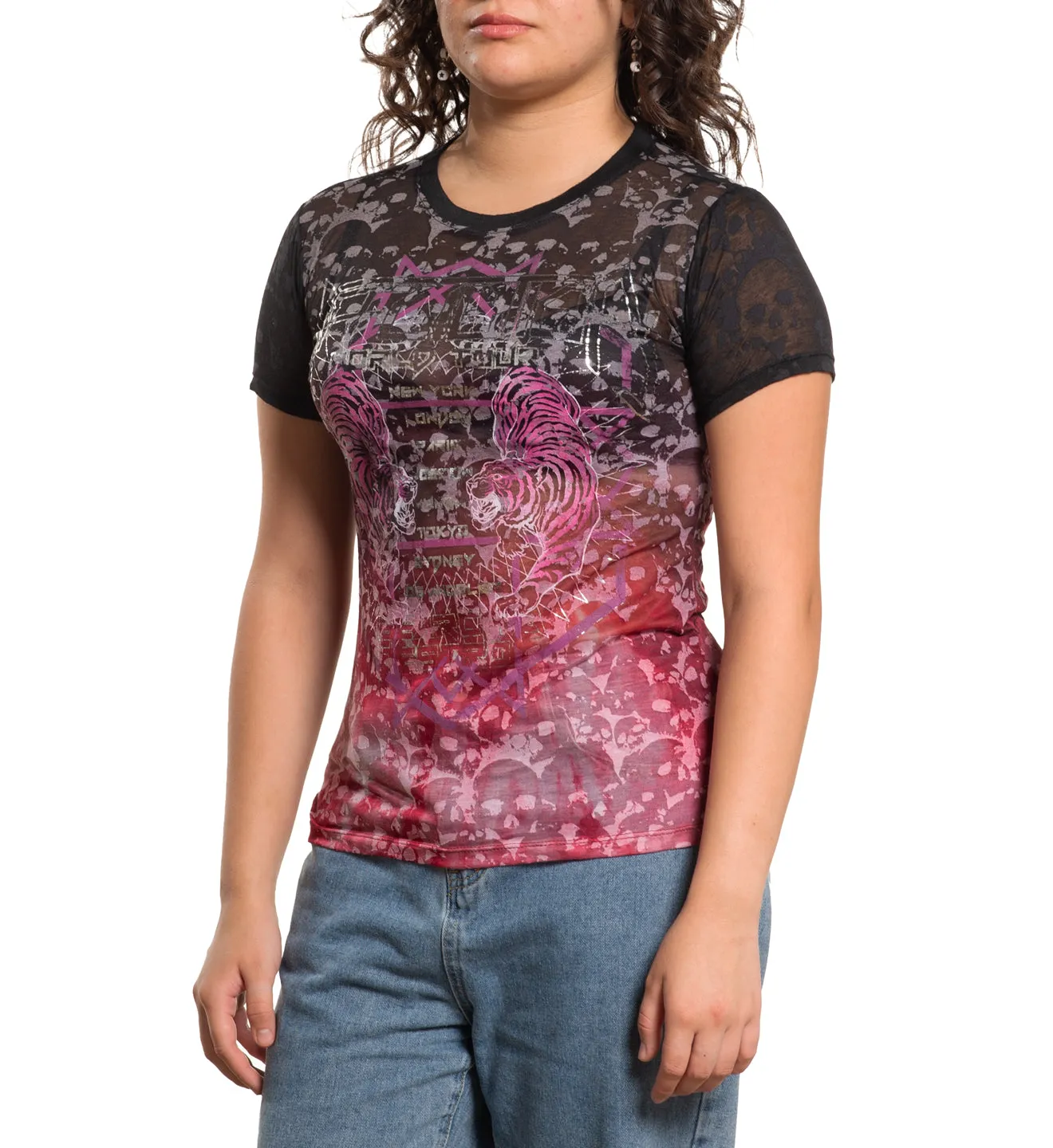 Ac Tiger Tee sold by Affliction product image thumbnail 3