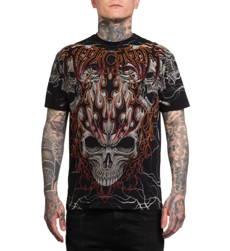 Cosmic Inferno Tee sold by Affliction