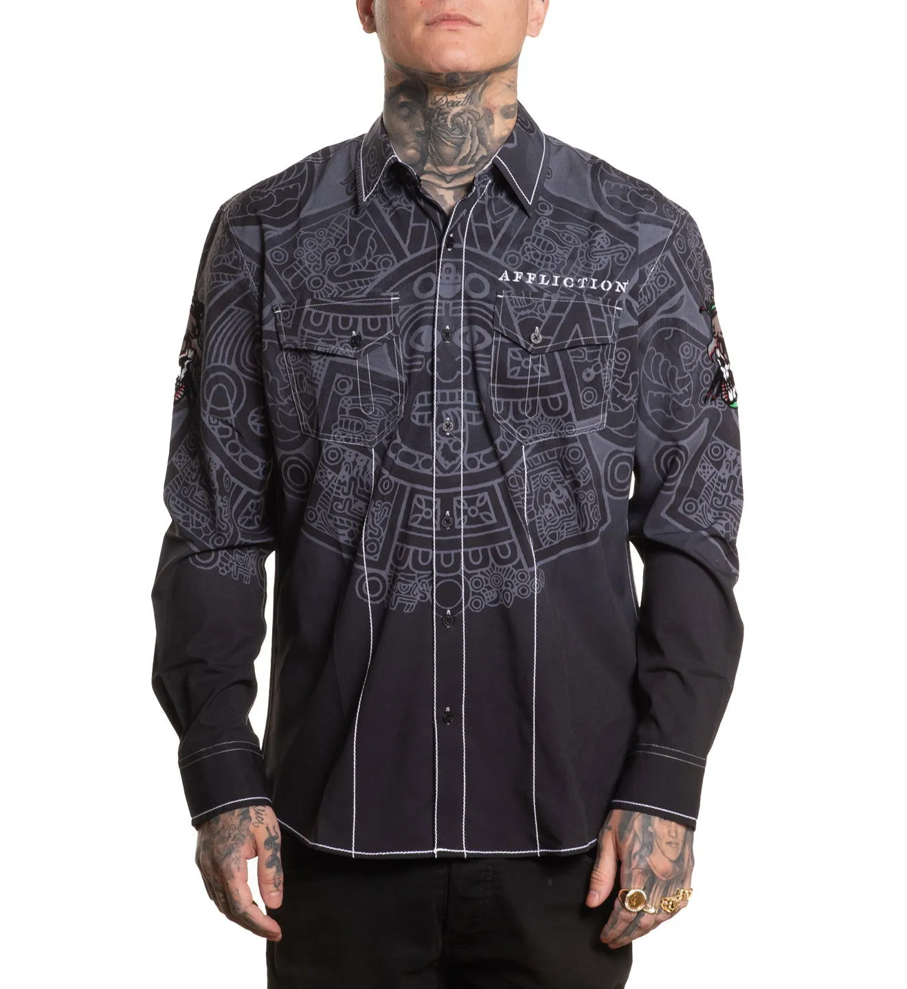 El Dorado LS Shirt sold by Affliction