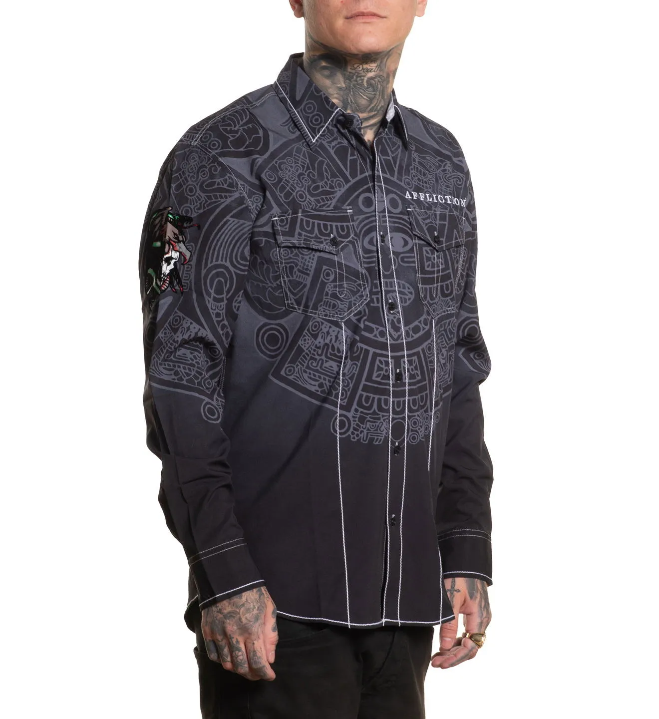 El Dorado LS Shirt sold by Affliction product image thumbnail 3