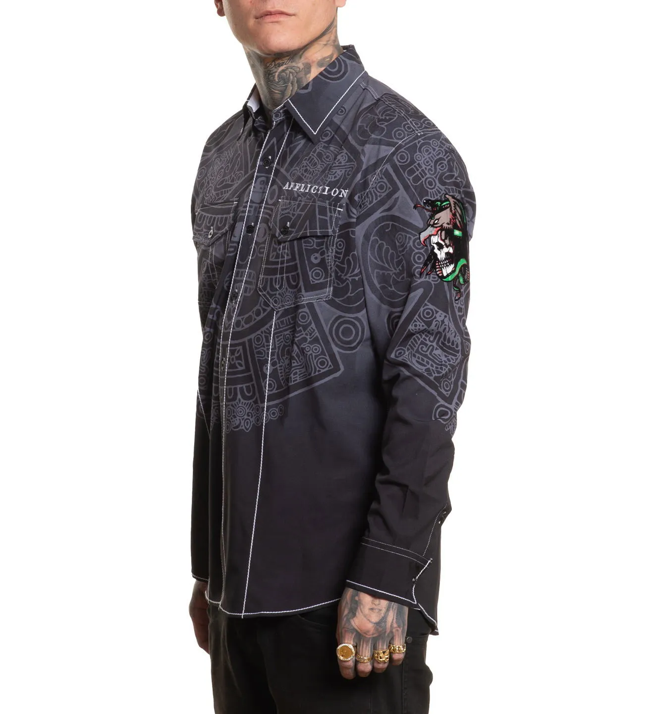 El Dorado LS Shirt sold by Affliction product image thumbnail 4