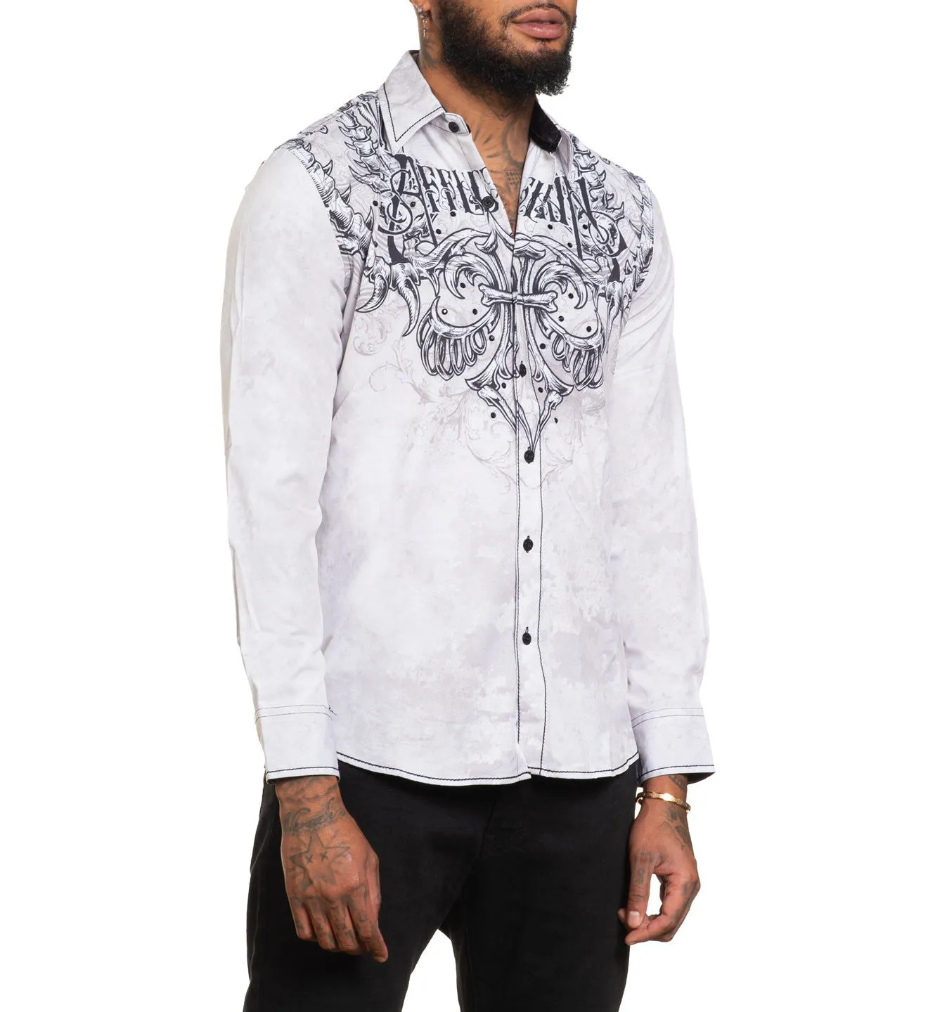 Vertibrate LS Shirt sold by Affliction product image thumbnail 5