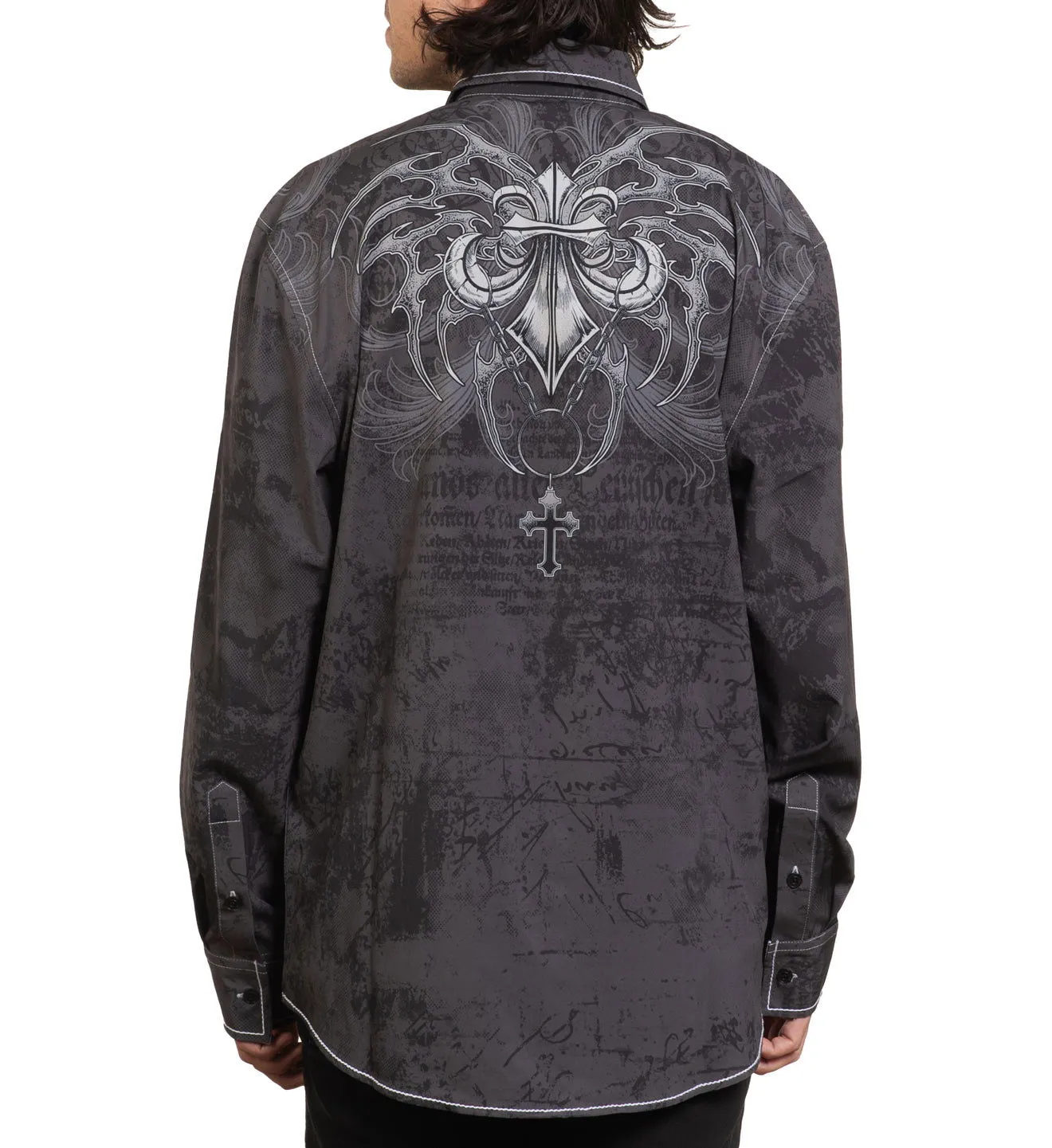 Shred Fest LS Shirt sold by Affliction product image thumbnail 2