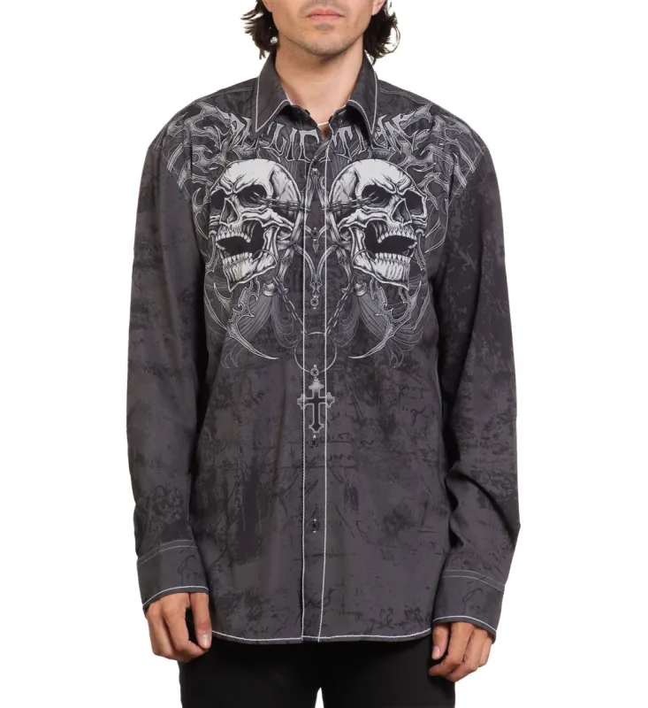 Shred Fest LS Shirt sold by Affliction
