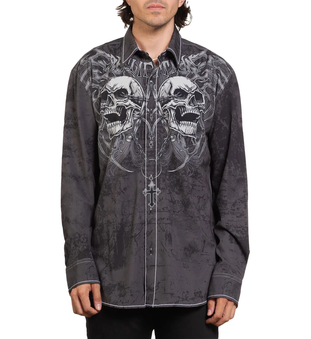 Shred Fest LS Shirt sold by Affliction