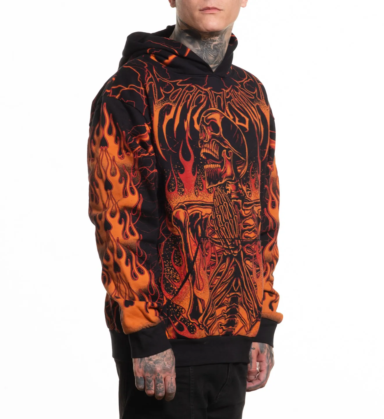 Infernal Nightmare Hoodie sold by Affliction product image thumbnail 4